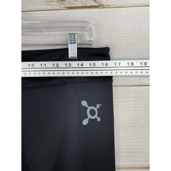 Orangetheory Fitness Leggings Womens XL Black Printed Pull On Workout Skinny - Picture 3 of 8